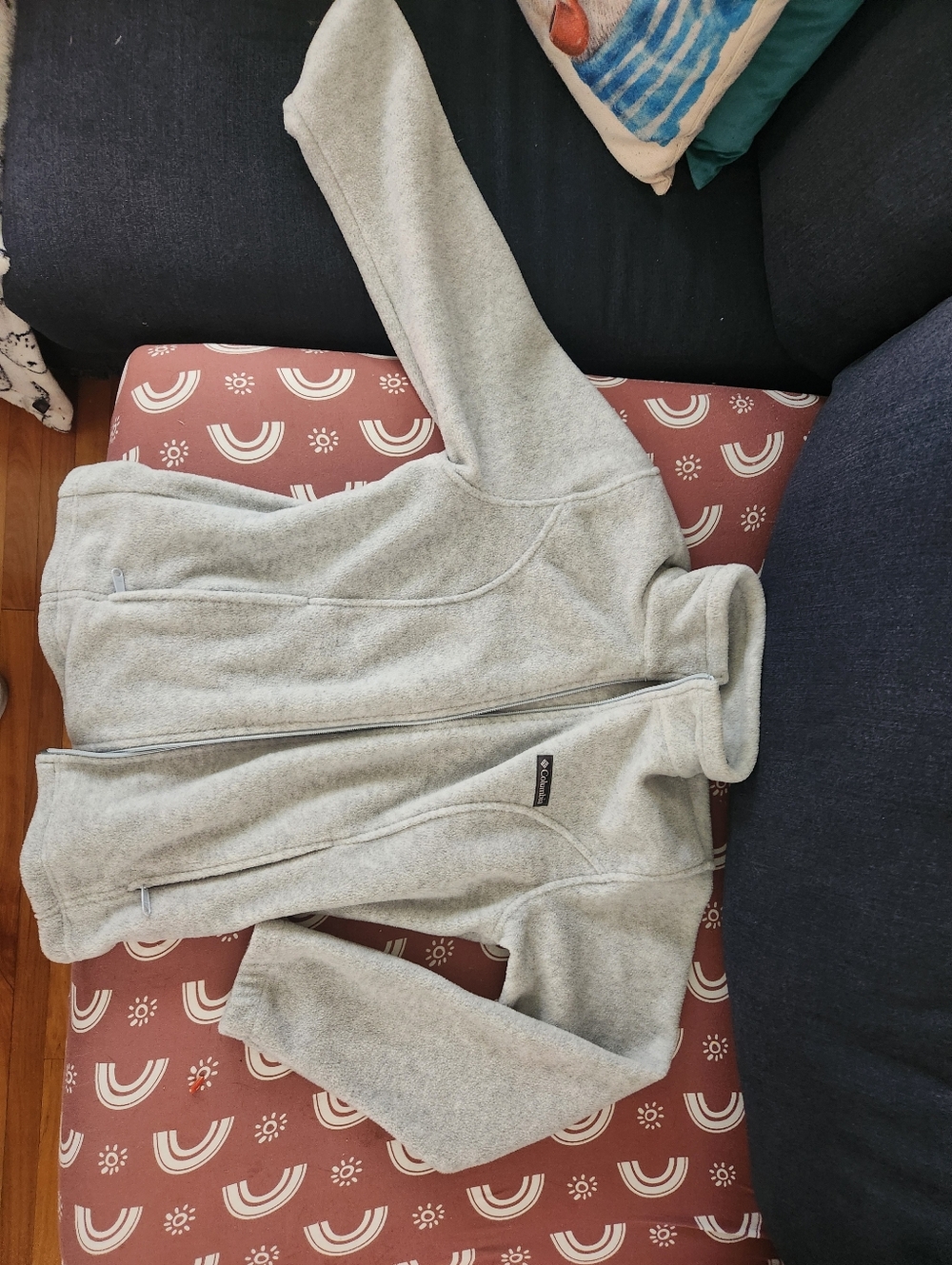 Columbia Cream Coloured Fleece Jacket